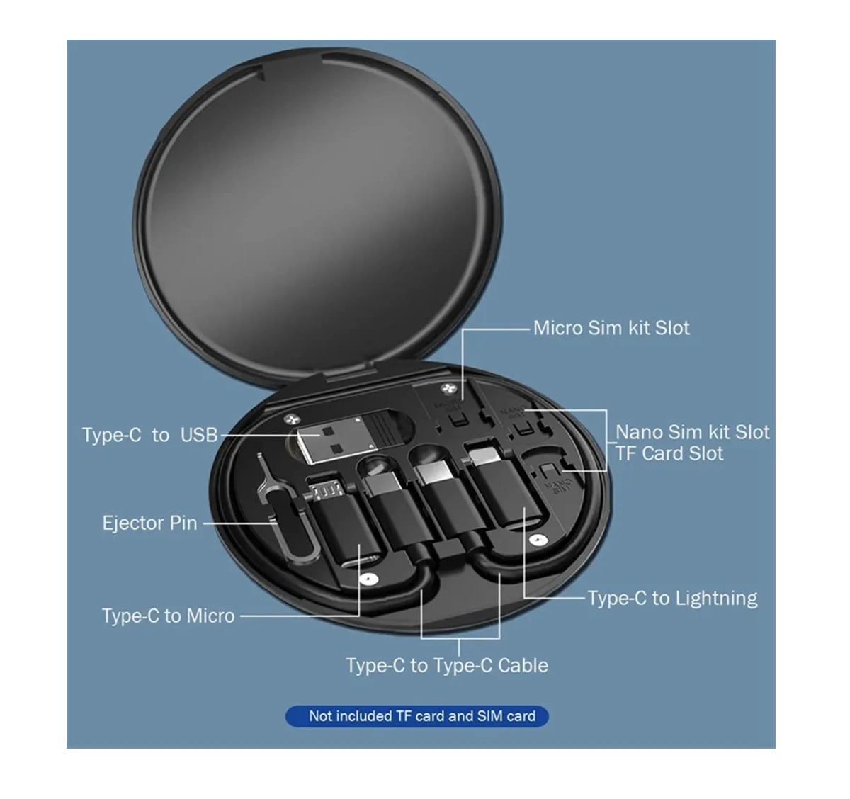 Miniatura 3 de Mini Kit Juego de Cables de Carga Rápida